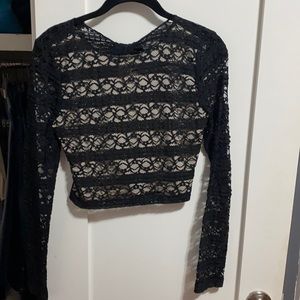 Alice and Olivia crop top